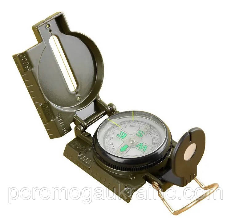 Лінзовий водонепроникний компас Solve Olive (KT6008905)