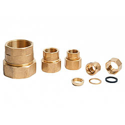 Безрезьбовое з'єднання GEBO 1/2" латунь