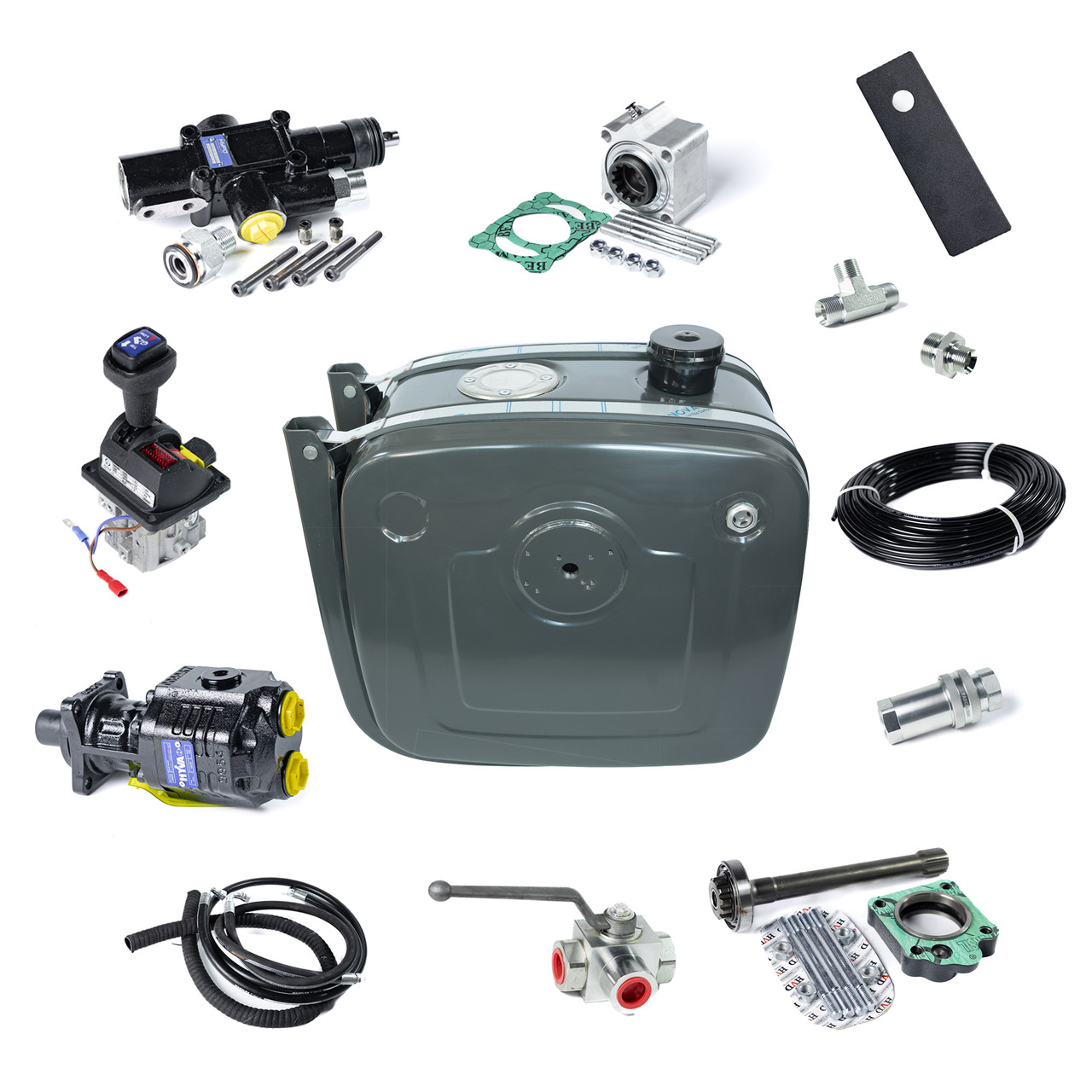 Комплект гідравліки на тягач Volvo комплект