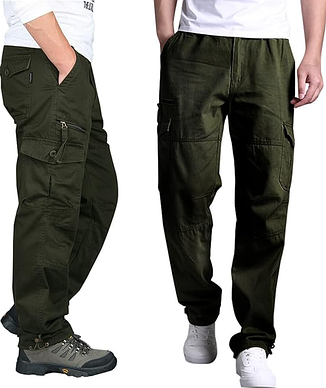 Тактичні штани карго Combat X Cargo Олива Розмір 3XL, фото 3