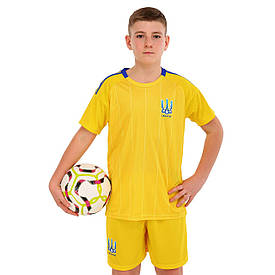 Дитяча футбольна форма збірної України 2025 р-р 26 (140-145см) жовта