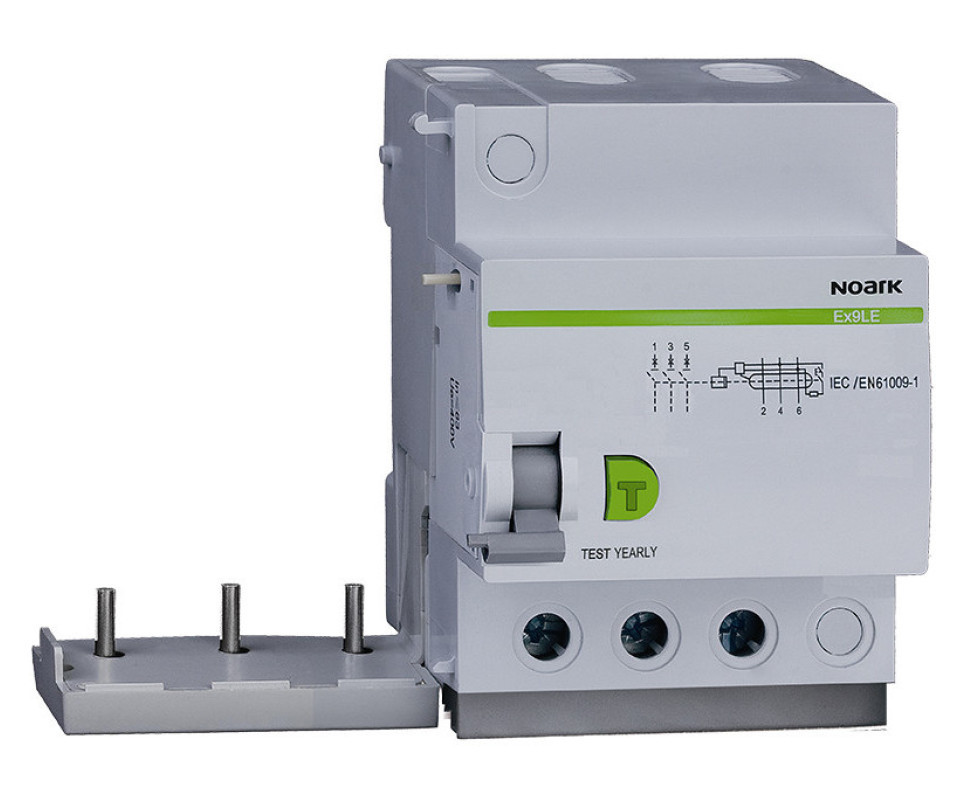 Дифавтомат (УЗО) Noark 6кА C 40А 3P+N 300mA тип A Ex9NL-N 111558