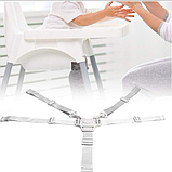 Ремені безпеки для стільчики для годування Сірий (05157), фото 4