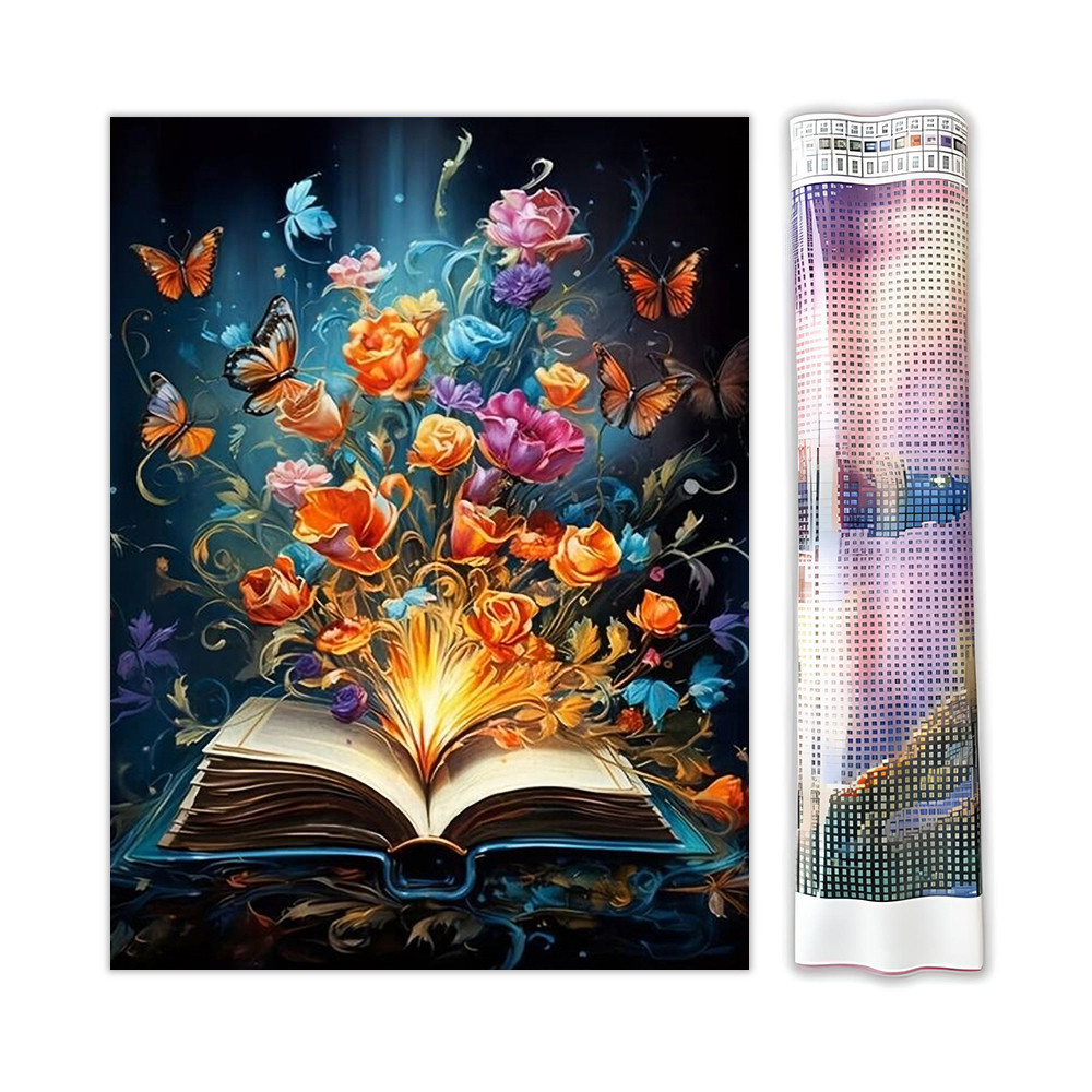 Алмазна мозайка без підрамника 30*40 "Книга чудес" №DW769, Китай