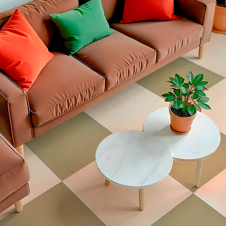 Самоклеюча ковролінова плитка