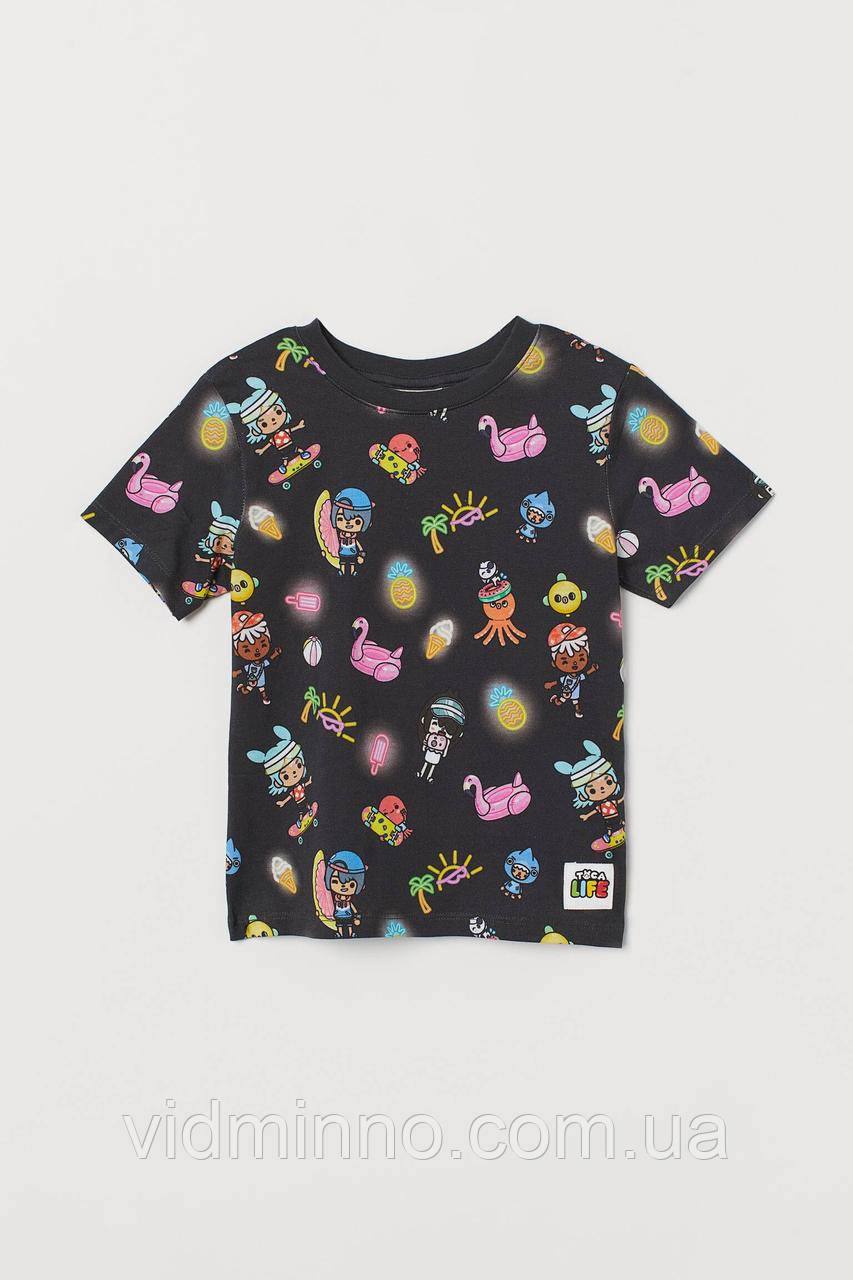 Футболка дитяча H&M р.98/104 - 2-4 роки, TOCA LIFE, можна як хлопчику, так і дівчинці