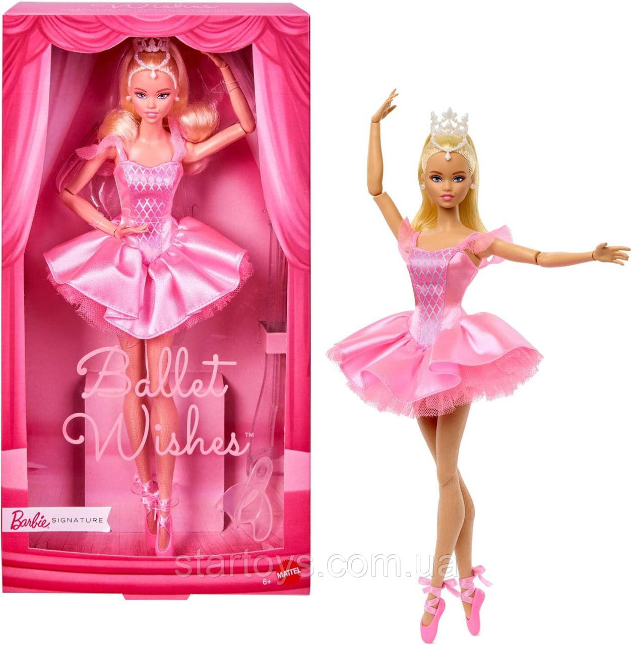 Колекційна Барбі Балерина Танець Мрії, Barbie Signature Ballet Wishes JBJ10