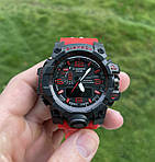 Спортивний годинник Casio G-Shock GWG-1000 червоний — сила, надійність і стиль в одному аксесуарі!