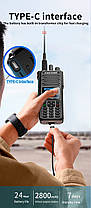 Рація Zastone M9 10Вт 10-900 МГц Type-C, фото 4