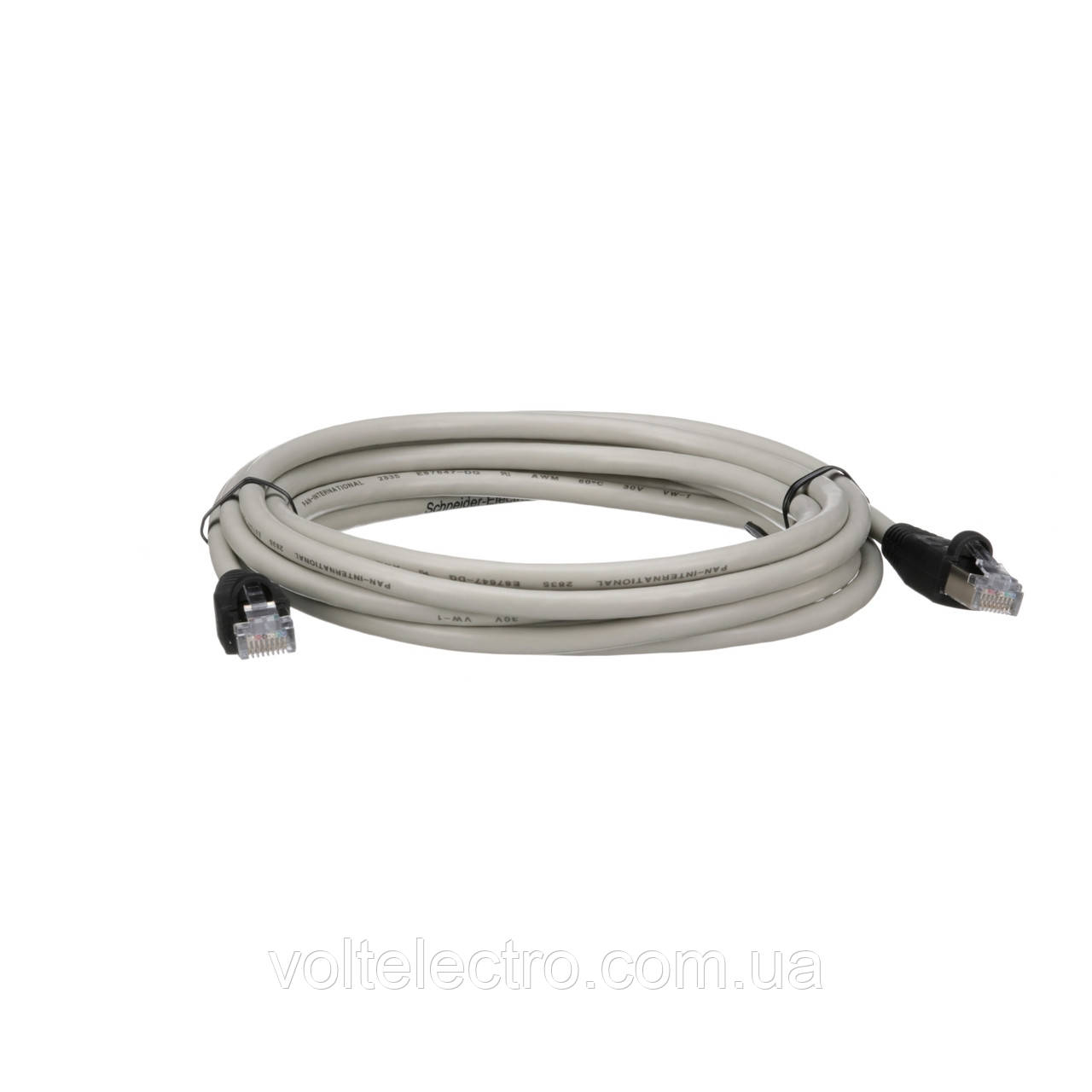 Кабель для графічного терміналу 3 м. 4 RJ45 Schneider Electric, фото 1