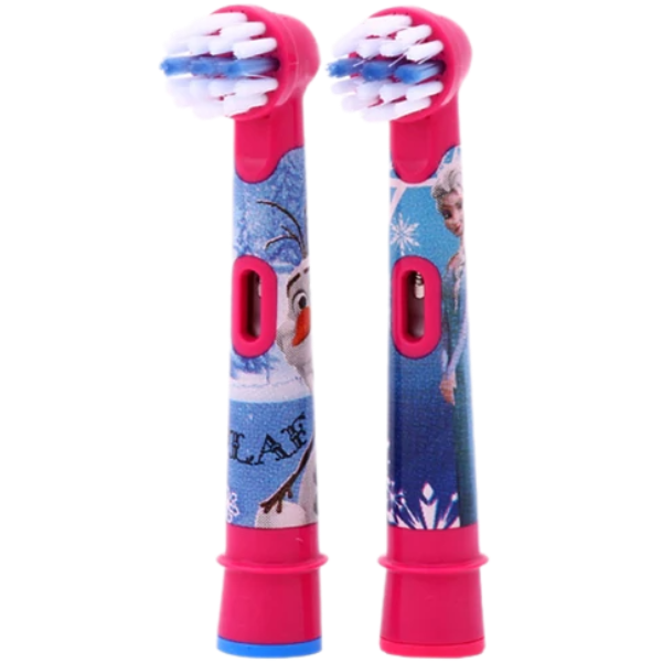 Насадка для електричної зубної щітки Oral-B Kids Stages Power EB10 Frozen (Крижане серце) Red (2 шт.)