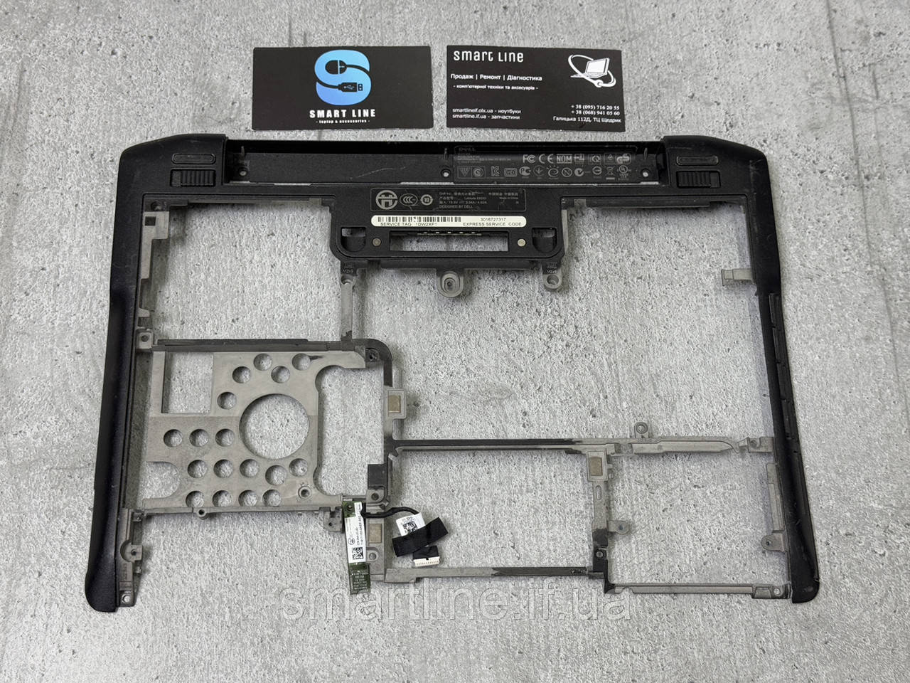Нижня частина корпусу піддон корито для ноутбука Dell Latitude E6220 | 6070B0493501, фото 1