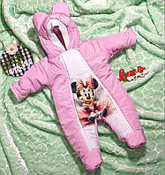 Комбінезон  весна осінь евро зима  для новонароджених з 3d принтами дуже гарні