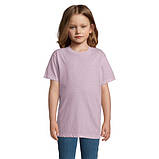 Футболка дитяча з круглою горловиною кольорова, фото 4