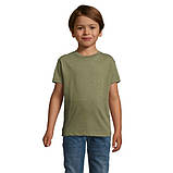 Футболка дитяча з круглою горловиною кольорова, фото 3