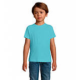 Футболка дитяча з круглою горловиною кольорова, фото 5