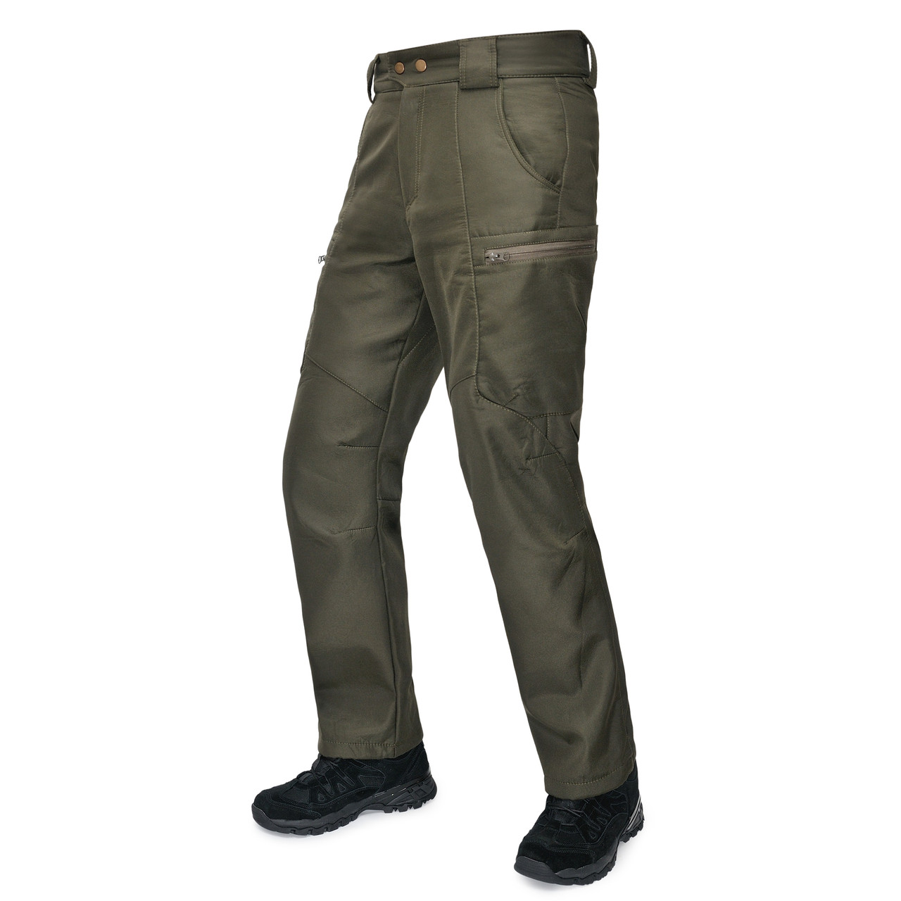 Зимові штани Soft Shell VIKING KHAKI хакі WinTac