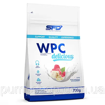 Сироватковий протеїн SFD Nutrition WPC Delicious Protein 700 г ( різні смаки ), фото 1