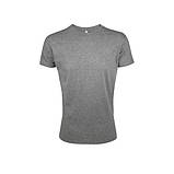 Приталені чоловічі футболки з круглим коміром , кольорові, фото 2