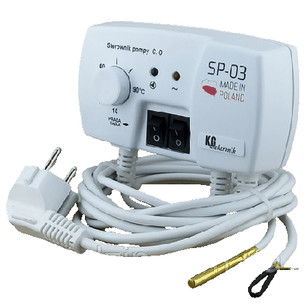 KG Elektronik SP-03 терморегулятор для циркуляційного насосу, фото 1