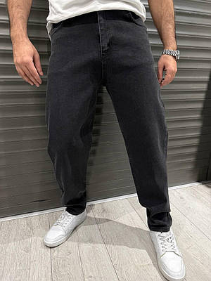 Джинси Stussy Moм чоловічі без стрейчу 100% котон, 33, Графіт