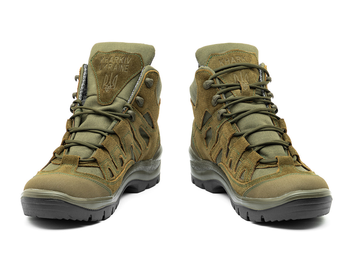 Зимові тактичні черевики TEDA Khaki 4+ хакі ЛУ