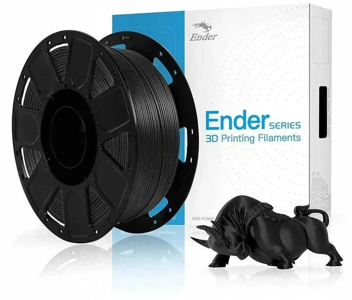 PLA пластик 1.75 мм 1 кг Creality Filament для 3D-принтера Black, фото 1