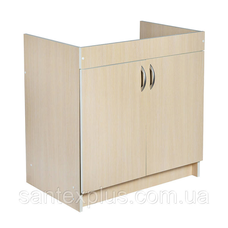 Тумба під мийку 80х60 або 80х50 Дуб Молочний для кухні