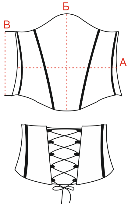 Вишитий жіночий пояс "Грація"