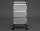 Комод на колесах для зберігання, на 3 ящики (68562003), фото 2