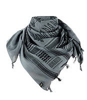 ШАРФ ШЕМАГ З ТРИЗУБОМ GREY/BLACK M-TAC