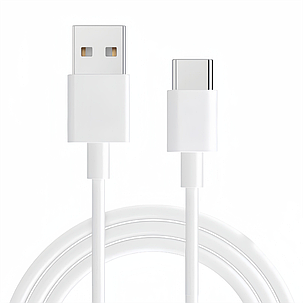 Кабель живлення USB to USB-C (Type-C) 100 см Білий, фото 1