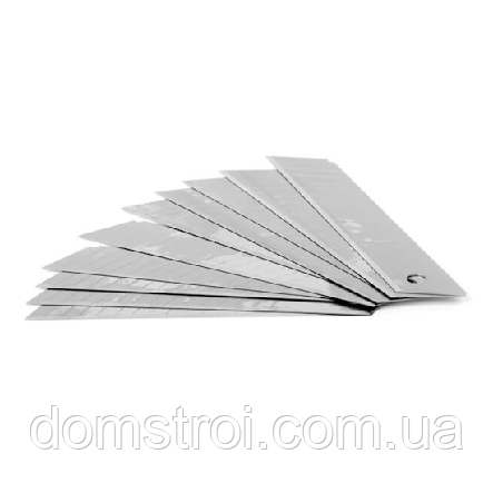Лезвие для ножа сегментированное 18 мм (5 шт) STANLEY-011301, фото 3