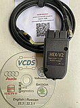 Автосканер VCDS 25.3/ 22.3 PRO HEX v.2 Російська версія VAG COM v.2024 +ВІДЕО ІНСТРУКЦІЯ, фото 4