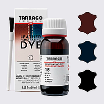 Проникальна фарба для гладкої шкіри Tarrago Penetrating Dye, 50 мл (3 кольори на вибір)