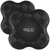 Підставки під коліна та лікті для йоги 4FIZJO 2 шт Black (P-5907739315335)
