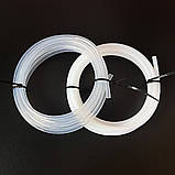 Тефлонова трубка KINGROON PTFE Clear, зовнішній D4 мм, внутрішній D2 мм, Прозора (B01771) / ПТФЕ трубка для 3Д-принтера, фото 9