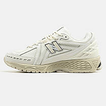 Кросівки New Balance 1906R White Beige / Нью Беланс 1906Р Білі з Бежевим, фото 4