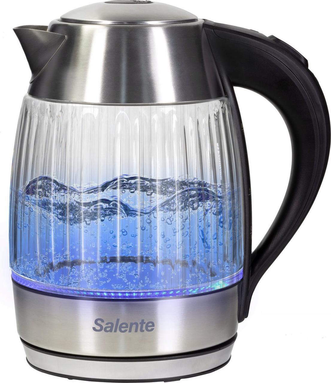 Електрочайник Evolveo Salente Stripe Glass Blue