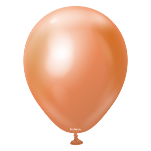 Повітряні латексні кулі "Хром"12"(30см) Хром Мідний В упак:50 шт. Вир-во:"Kalisan" Туреччина