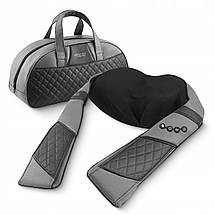 Накидка-масажер 4FIZJO Shiatsu Luxury+ для шиї та спини, акумуляторна 4FJ0563 Grey Poland, фото 2