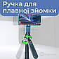 Монопод NeePho Np-L7 185 см штатив для телефона камери з блютуз пультом палиця для селфі + відеосвітло 15х10см, фото 5