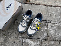 Чоловічі кросівки Asics Gel-NYC Grey Khaki сірі з хакі, фото 6