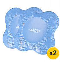 Підставки під коліна та лікті для йоги 4FJIZJO 2 шт 4FJ0529 Blue Poland, фото 5