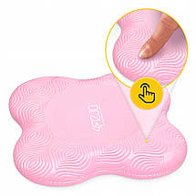 Підставки під коліна та лікті для йоги 4FJIZJO 2 шт 4FJ0648 Pink Poland, фото 5