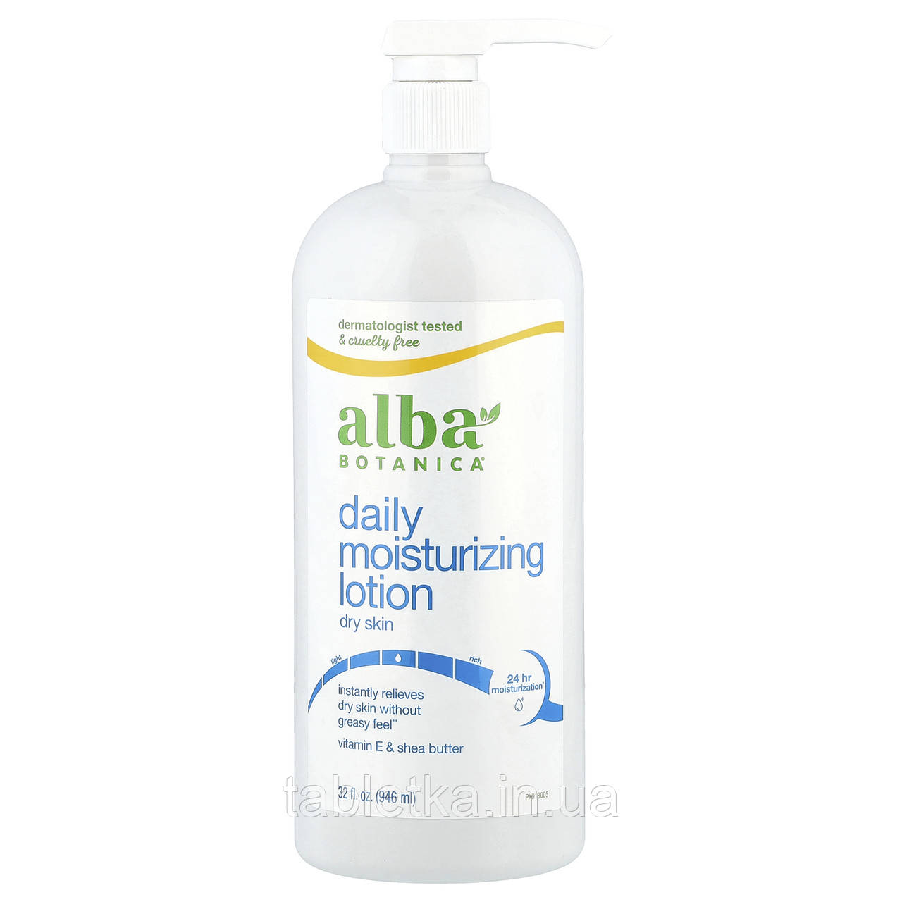 Alba Botanica, Very Emollient, лосьйон для тіла, формула для максимальної сухої шкіри, 907 р (32 унції) Дніпро