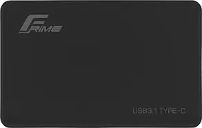 Зовнішня кишеня Frime SATA HDD/SSD 2.5", TYPE C(USB3.1), Plastic, Black, фото 4