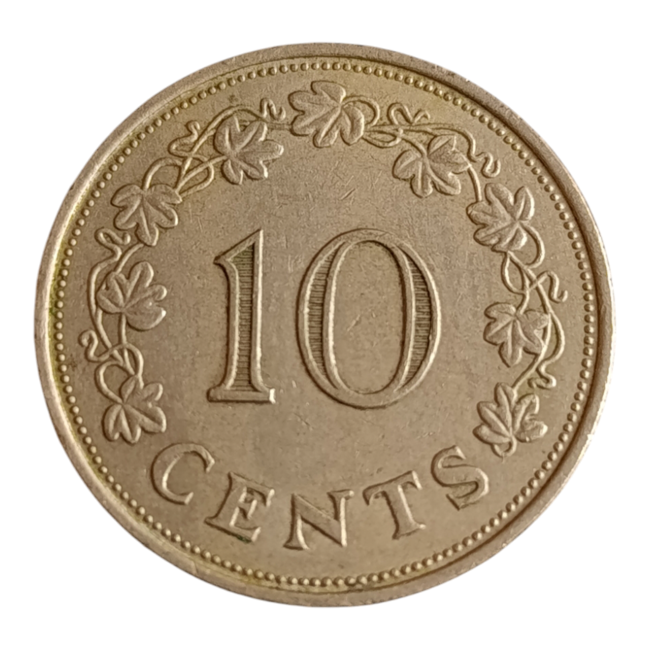 Мальта 10 центів, 1972
