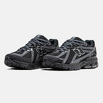 Чоловічі Кросівки New Balance 1906R Black Grey / Нью Беланс 1906Р Чорні з Сірим, фото 5