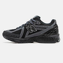 Чоловічі Кросівки New Balance 1906R Black Grey / Нью Беланс 1906Р Чорні з Сірим, фото 4